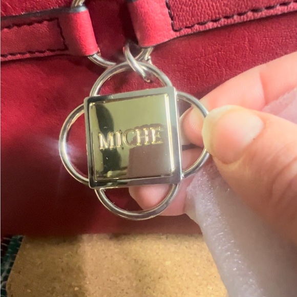 Miche Classic Base Bag Black Handbag Satchel Carabiners Retired with 5 Shells - Picture 4 of 15